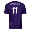 Officiële Voetbalshirt Real Madrid Rodrygo 11 Vierde 2023-24 - Heren